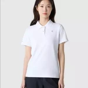 르꼬끄 QR123ETS31_OWT_JS 여성 티셔츠 공용 카라티 에센셜 폴로티셔츠 _ LE1221415245