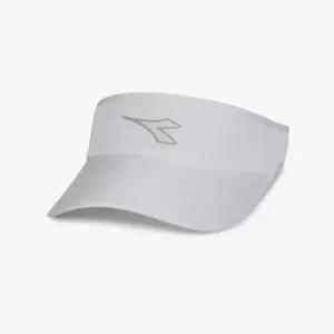 디아도라 DIADORA 크로스코트 로고 바이저 WHITE