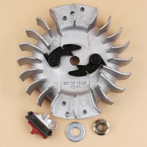 플라이휠 휠 너트 우드러프 키 킬 스위치 키트 HUSQVARNA 268 272 XP JONSERED 670 체인톱