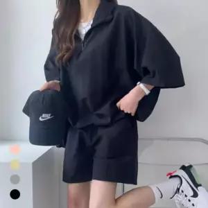 [라일리의류] Rly 반팔아노락 남녀공용 반팔 여름 세트 트레이닝복