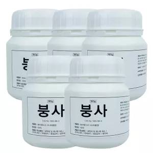 삼현제약 붕사 가루 탱탱볼 슬라임 재료 180gx5개