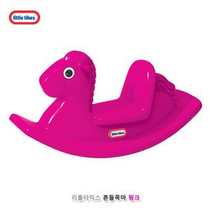 리틀타익스 흔들목마 핑크 흔들말