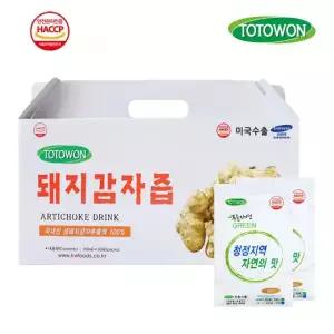 강원식품 돼지감자즙 100mL 60포