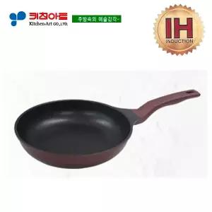 [퀸센스]키친아트 금상첨화(IH) 인덕션 주물후라이팬 24CM