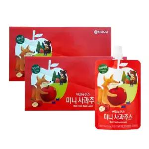 서울우유 아침에주스 미니 사과주스 100ml 20팩