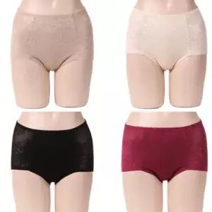 [롯데백화점]와코루 아랫배보정 눌림없고 말림없는 햄라인거들팬티 4종택1 WPT3679C