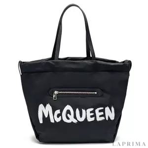 [롯데백화점]알렉산더맥퀸 라프리마 [ALEXANDER MCQUEEN] 알렉산더맥퀸 그래피티 로고 쇼퍼백 708438-1AAI6