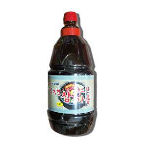 가득찬 실속형 참고소한 기름 1.8L