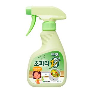 유한양행 해피홈 초파리 제로 스프레이 290ml / 날파리 퇴치제 초파리살충제
