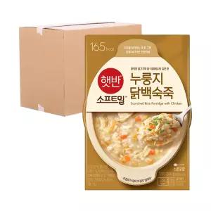 [무료배송] CJ 비비고 누룽지 닭백숙죽 용기 280g 24입