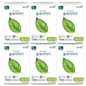 예지미인 숲속이야기 비오셀 대형 32P X 6팩