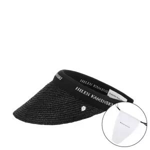 [헬렌카민스키] HAT50265 CHARCOAL BLACK LOGO 비앙카 BIANCA 바이저