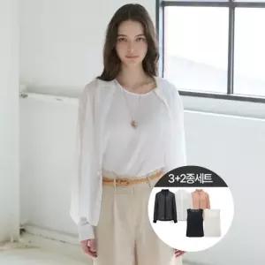 26SS 시스루 시어 셔츠3종+이너2종(총5종)