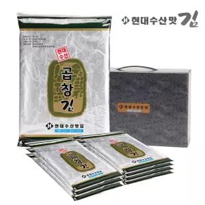 [G]현대수산맛김 보령 대천김 곱창김 전장김 6봉/조미김/구운김