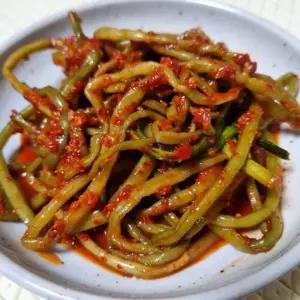 여름 밥반찬 국내산 고구마순김치 1kg