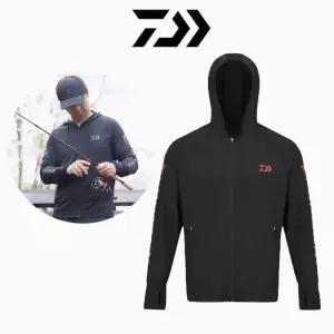 다이와 DAIWA 2025 살라만드라 낚시복 집업 후드 상의 긴팔 DE-5125CS