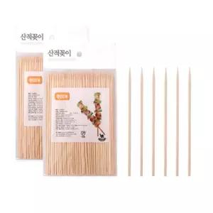 영수 산적꽂이 중 15cm 약100개/꼬치/오뎅/꼬지/어묵/대나무/산적/닭꼬지/과일/꽂이/나무/꼬치닭/닭꼬치