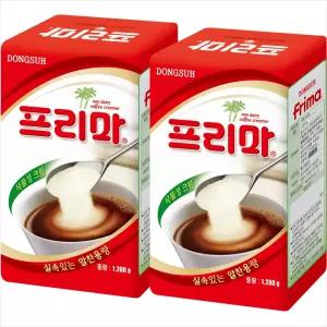 동서 프리마 1.2kgx2개/2세트구매시 1000원DCX넉넉한 유통기한