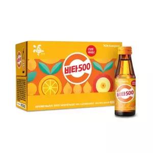 (100mlx10병) 광동 비타500/탕비실/사무실/음료/접대용/방문객/웰컴/손님/음료수/회사/접대/다과/직장/간식