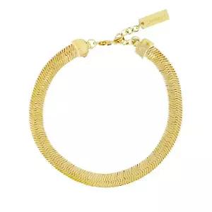 [생로랑][명품] 생로랑 25FW YSL 로고 SERPENT 브레이슬릿 팔찌 골드 819801 Y1500 8060