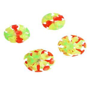 피젯 볼 스틱 흡입 컵 빨판 4Pcs 발광 흡착 공 스트레스