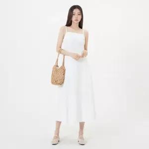 랩 [LAP 끈나시 롱 플레어원피스 AR2WO566