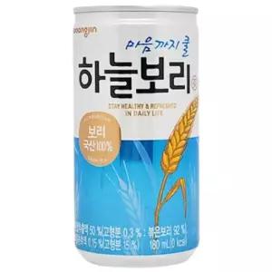 웅진식품 웅진 하늘보리 180ml x 30캔