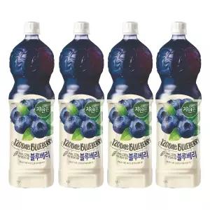 자연은 블루베리 1.5L 4개