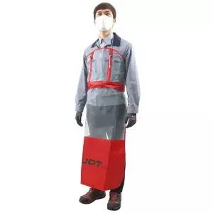 UDT 작업치마 앞치마 UD-WA3 예초기작업 일반작업 5934377 나일론 폴리에스터 옥스포드 상단매쉬