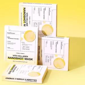 메디앤서[GS단독]기미톤업 비타콜라겐 나노샷 마스크 4박스 20매 (정가 120,000원)