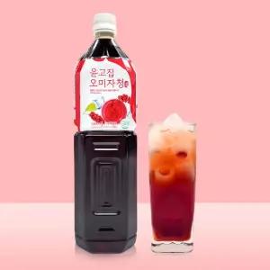 윤고집 국내산 문경 오미자청 원액 액기스 1.5L 1500ml