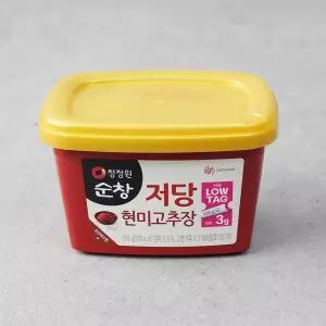 대상 청정원 순창 저당 현미 고추장 500g