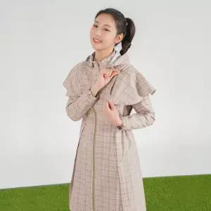 [엘르골프] 여성 시즌패턴 긴기장 비옷 점퍼_6I22901