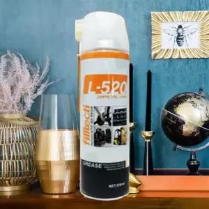 선풍기 모터 구리스 자전거 경첩 운동기구 소음 뿌리는 스프레이 구리스 윤활제 550ml