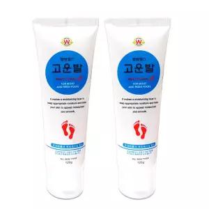 고운발 튜브 풋크림 120ml-2개 /풋케어
