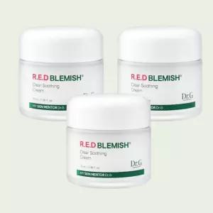 닥터지 레드 블레미쉬 클리어 수딩 크림 진정 수분크림 70ml, 3개