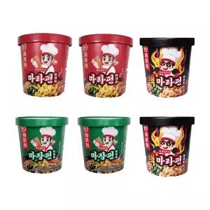 하이디라오 마라펀 마장펀 핵마라펀 100g 6개입 중국식 마라탕 당면 컵라면 컵누들 마라탕면