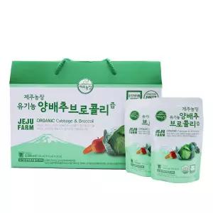 제주농장 유기농 제주 양배추 브로콜리즙 100ml 30개입 1개