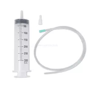 300ml 대용량 주사기 공업용 오일 정비 소분 실험용 잉크 충전 다용도
