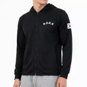 드라이 로카 ROKA 러너 자켓 검정 스포츠 런닝 운동 재킷 바람막이