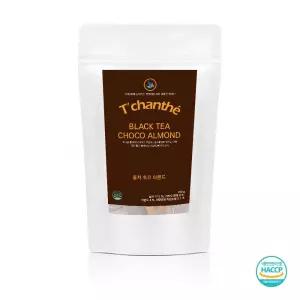 (유통소비기한임박상품 26.09.04) 티샹떼 홍차 초코아몬드 리필팩 100g 블랙티 잎차