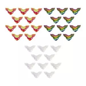 공예용 엔젤하트날개 비즈 10p 500690 엔젤비즈 하트날개 공예재료 비즈파츠 악세서리재료