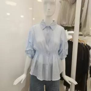 밸리걸 여름 스모킹 5부 카라 블라우스 804773) _EPT