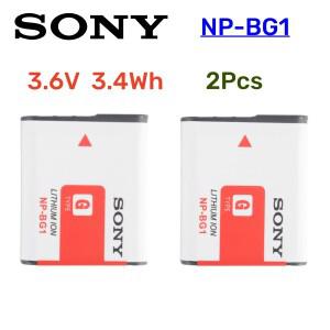 소니 DSC H3 W70 WX1 NP BG1 디지털 카메라용 2개입  충전식 리튬이온 배터리