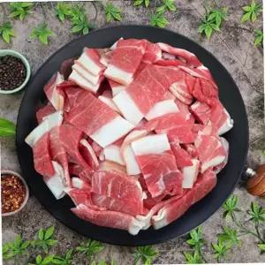 VGD 국내산 앞다리살 미전지 3mm 제육 2kg 냉동 앞다리살
