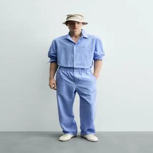 ZARA 자라 스트라이프 레귤러핏 팬츠 - 981 2012/934/981 679803