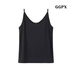 GGPX 정상가:39,000원 | 베이직 슬리브리스 여성 민소매 티셔츠 (GOBLW046D)