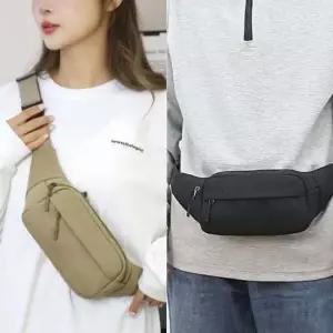 (큰손할인) 코지 크로스힙색 러닝 가방 벨트 스포츠 슬링백