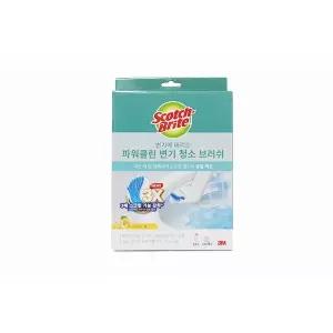 3M 변기에 버리는 파워클린 변기청소 브러쉬(핸들1개+리필10개)