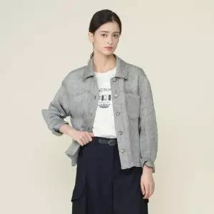 린넨 헤링본 자켓 B6B3J109